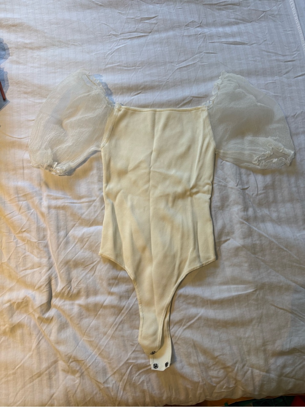 ASTR The Label Cream Top - Small